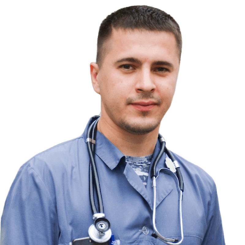 Осипов Егор Дмитриевич - фельдшер клиники Метод Довженко в Лисичанске